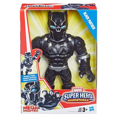 Boneco Playskool Marvel Super Hero Adventures Pantera Negra Hasbro Toymania Toymania Mobile