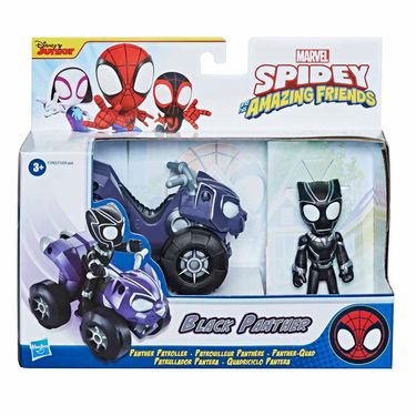 Marvel Spidey And His Amazing Friends Pantera Negra Hasbro Kimania Mobile