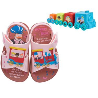 Sandália Infantil Menina Bebê 16 Ao 22 Ref 2060v em Promoção | Ofertas na  Americanas