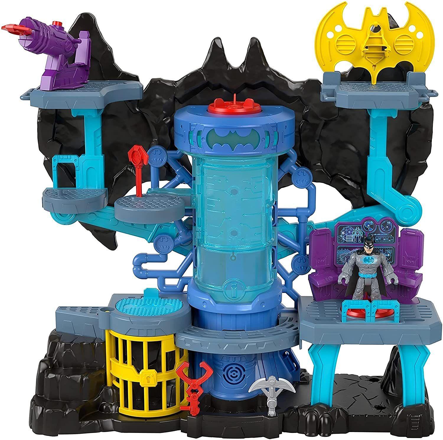 Imaginext Liga da Justiça Batcaverna Bat-Tech - Mattel