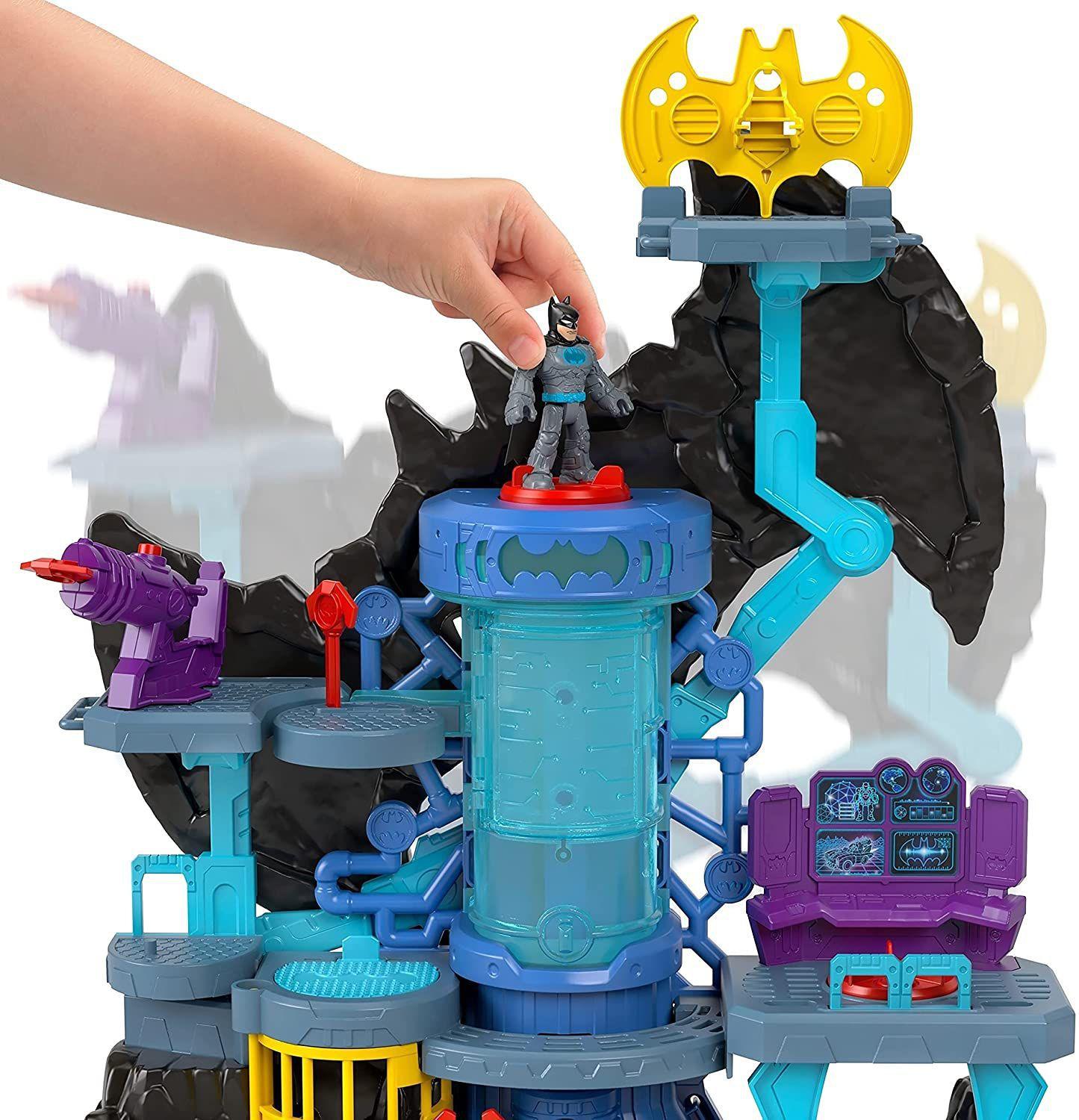 Imaginext Liga da Justiça Batcaverna Bat-Tech - Mattel - Imagem 3