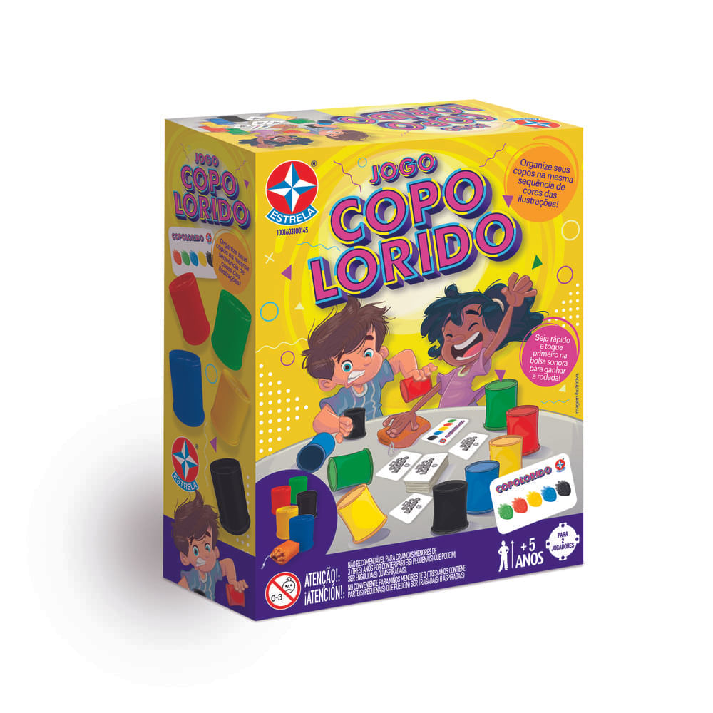 Jogo Copolorido - Estrela
