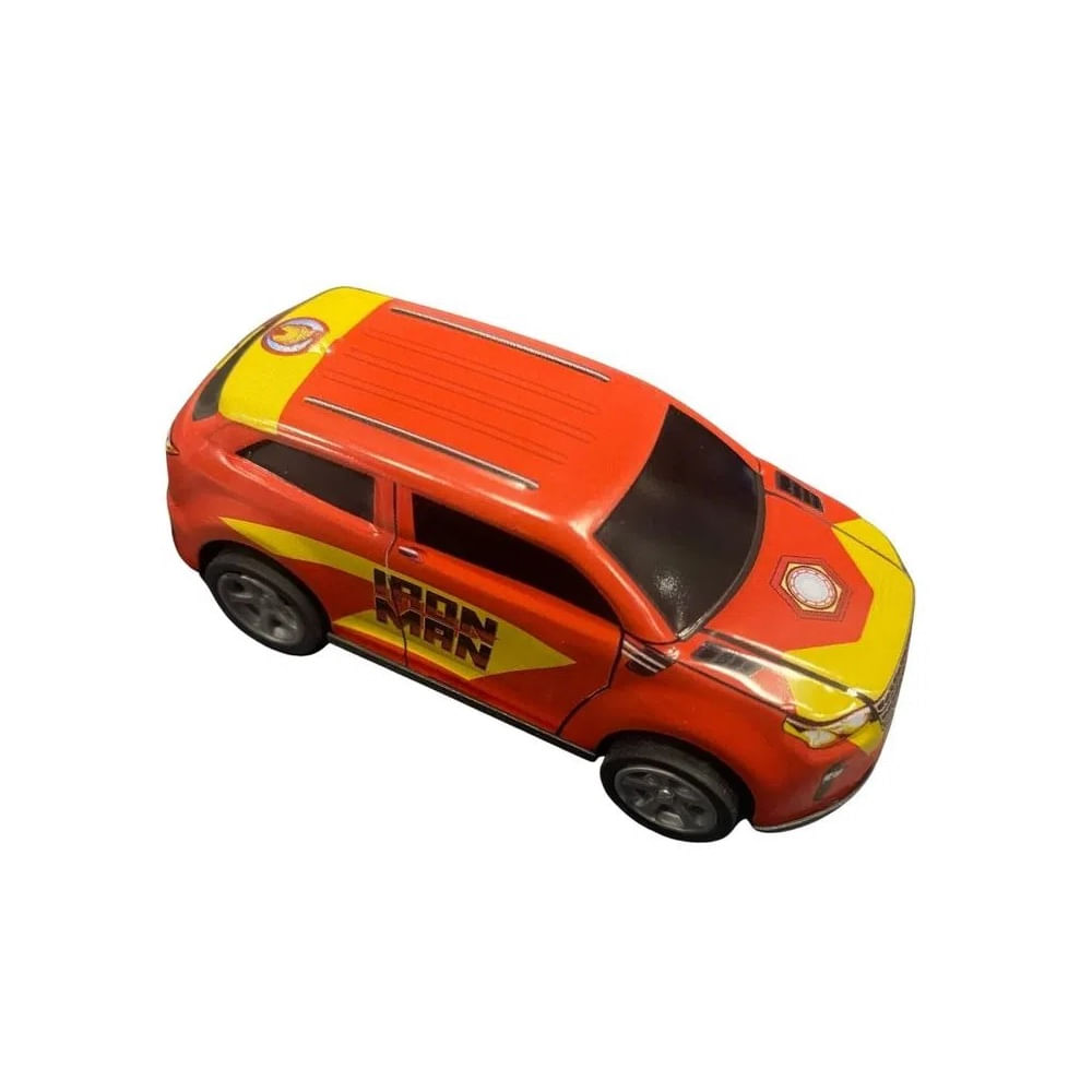 Mini Veículo Pull Back Avengers Homem de Ferro - Candide