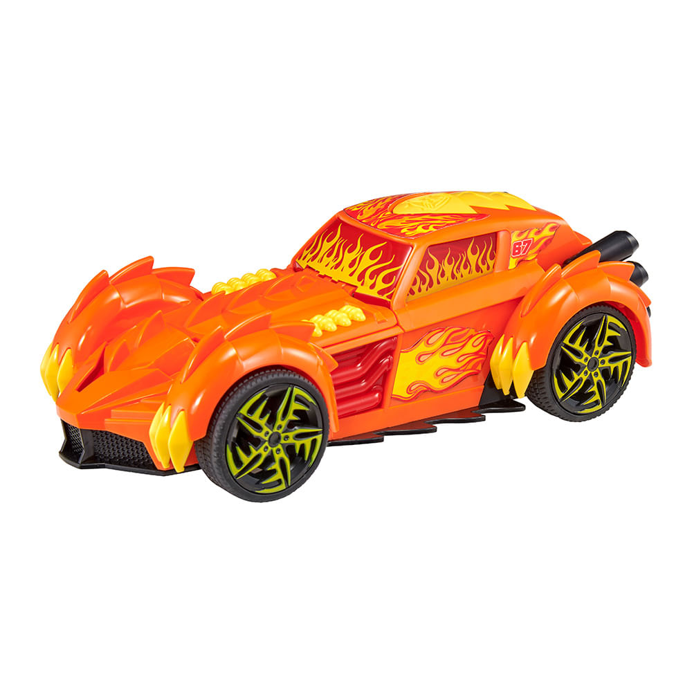 Carro Monster Converterz Laranja - Fun Divirta-se