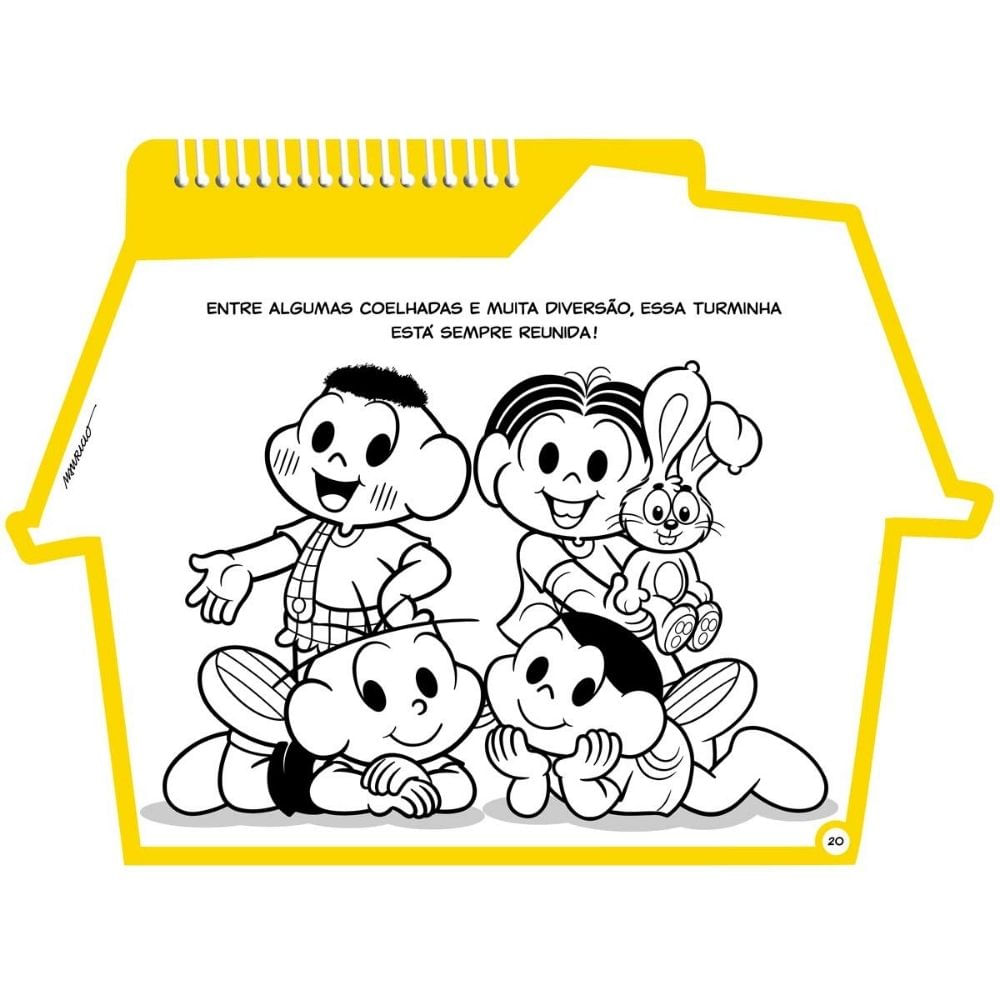 Livro Turma da Mônica - Colorindo o Limoeiro - Ciranda Cultural - Imagem 3