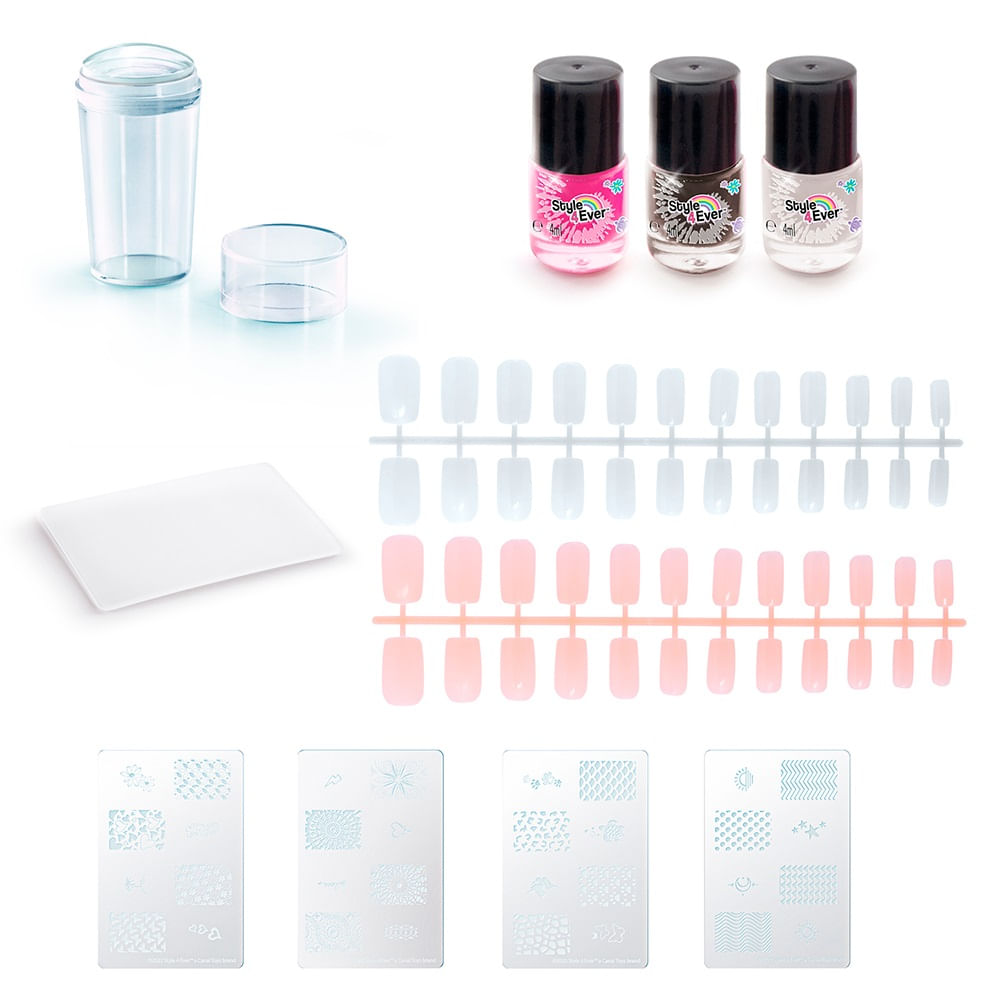 Kit de Arte para Unhas Pro Tips - Fun Divirta-se - Imagem 6