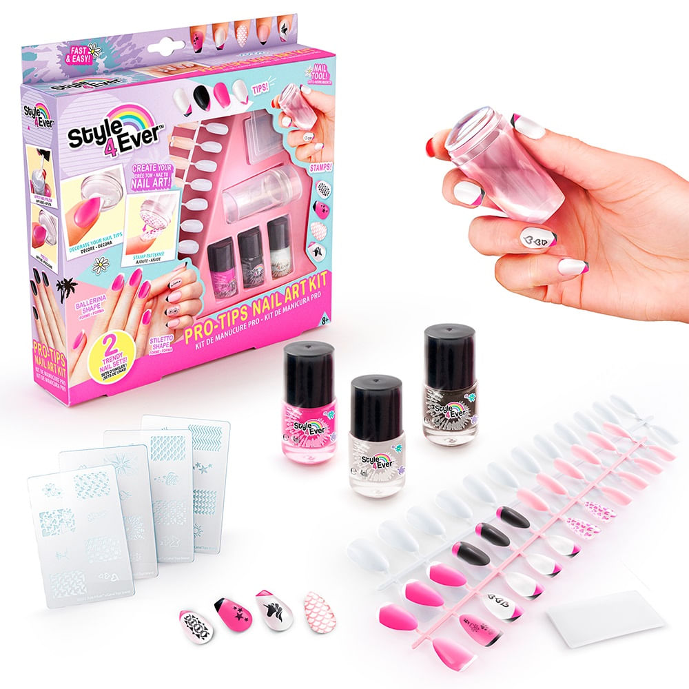 Kit de Arte para Unhas Pro Tips - Fun Divirta-se - Imagem 7