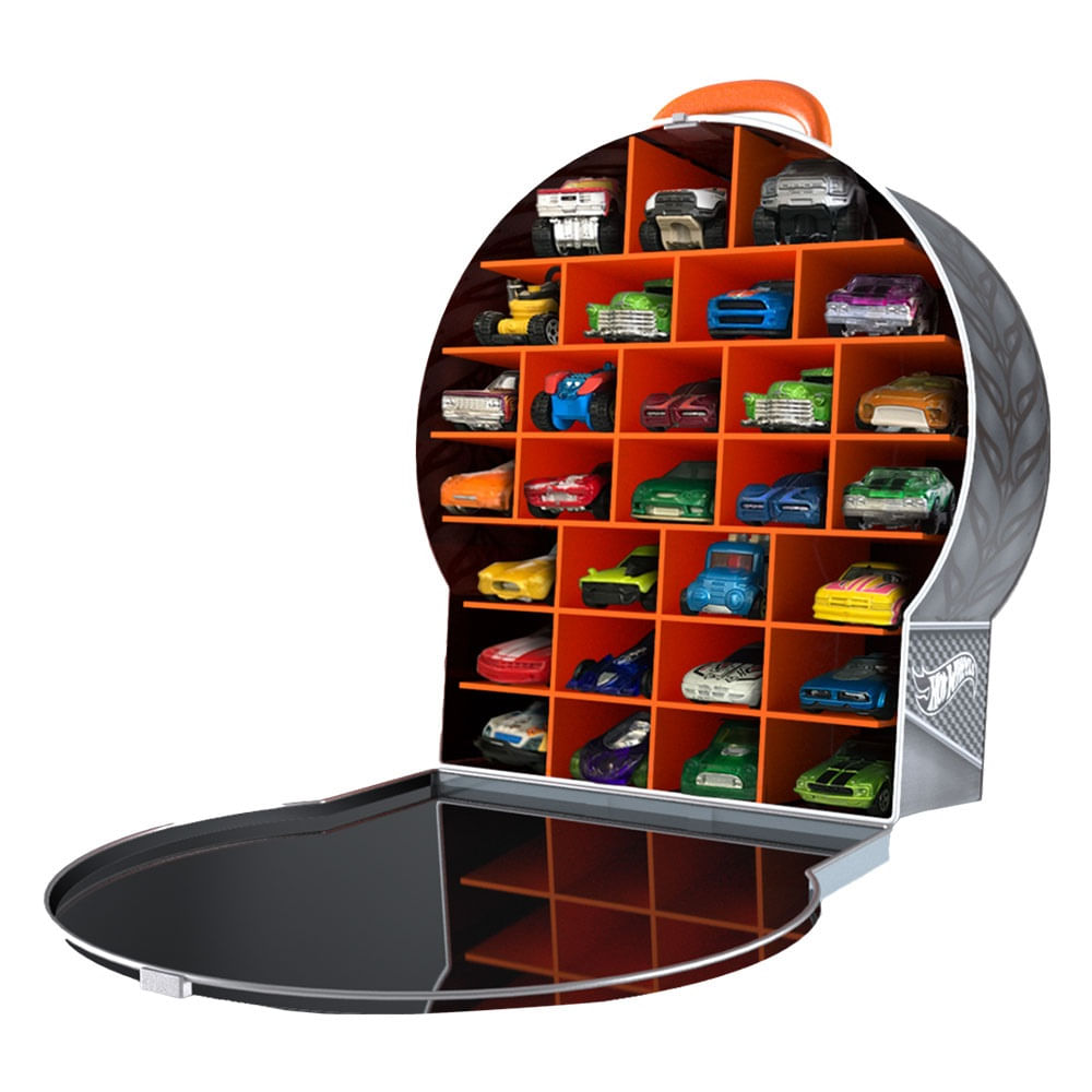 Hot Wheels Porta Carrinhos Roda - Fun Divirta-se - Imagem 2