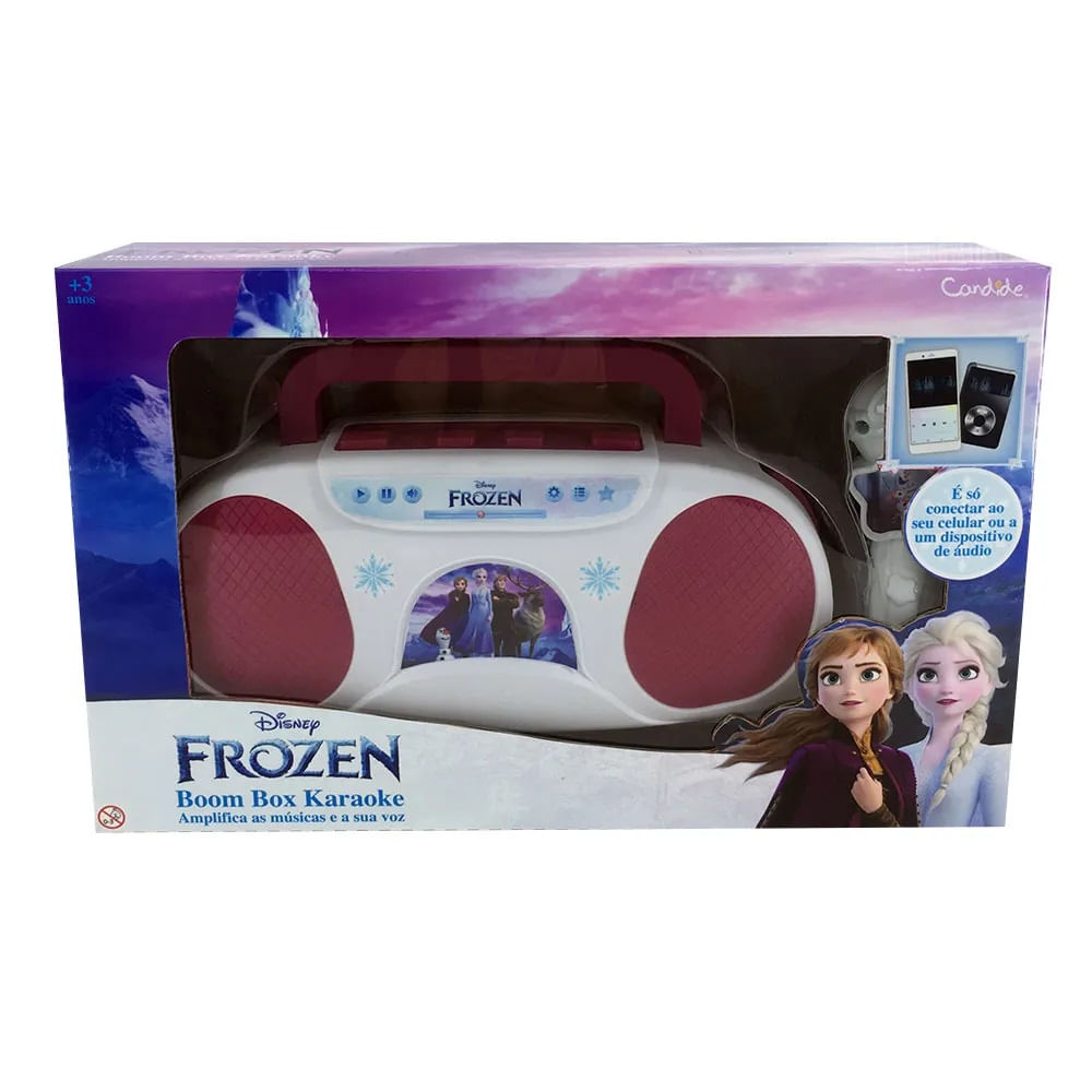 Boombox Karaokê Frozen - Candide - Imagem 3