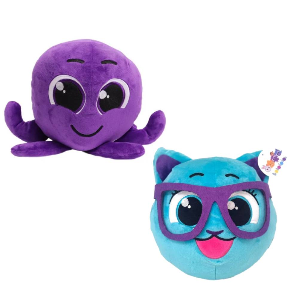 Kit Bolofofos Pelúcia Pow e Sophie com Música - Fun Divirta-se