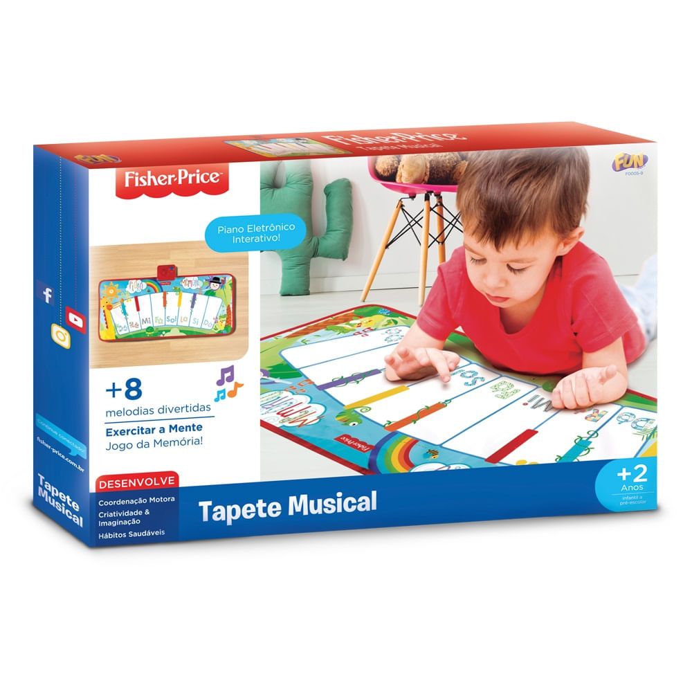 Fisher-Price Tapetinho Musical - Fun Divirta-se - Imagem 2
