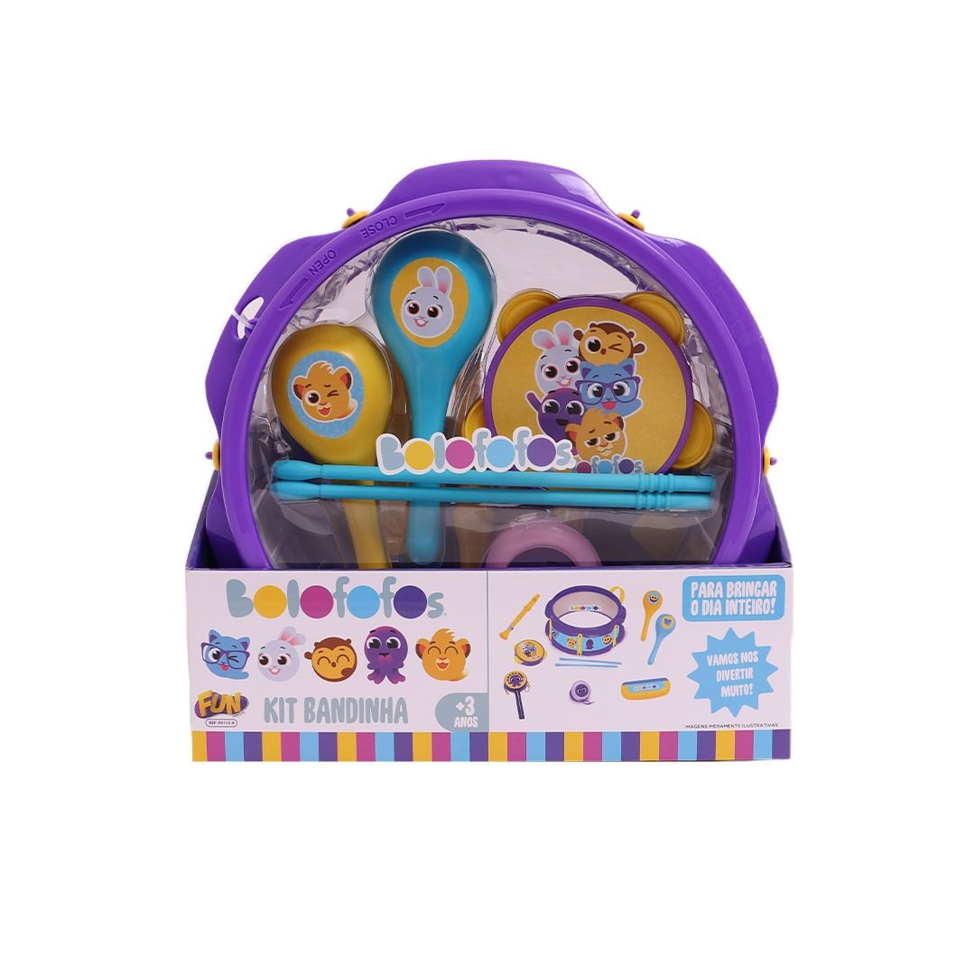 Kit Bandinha Bolofofos - Fun Divirta-se - Imagem 8