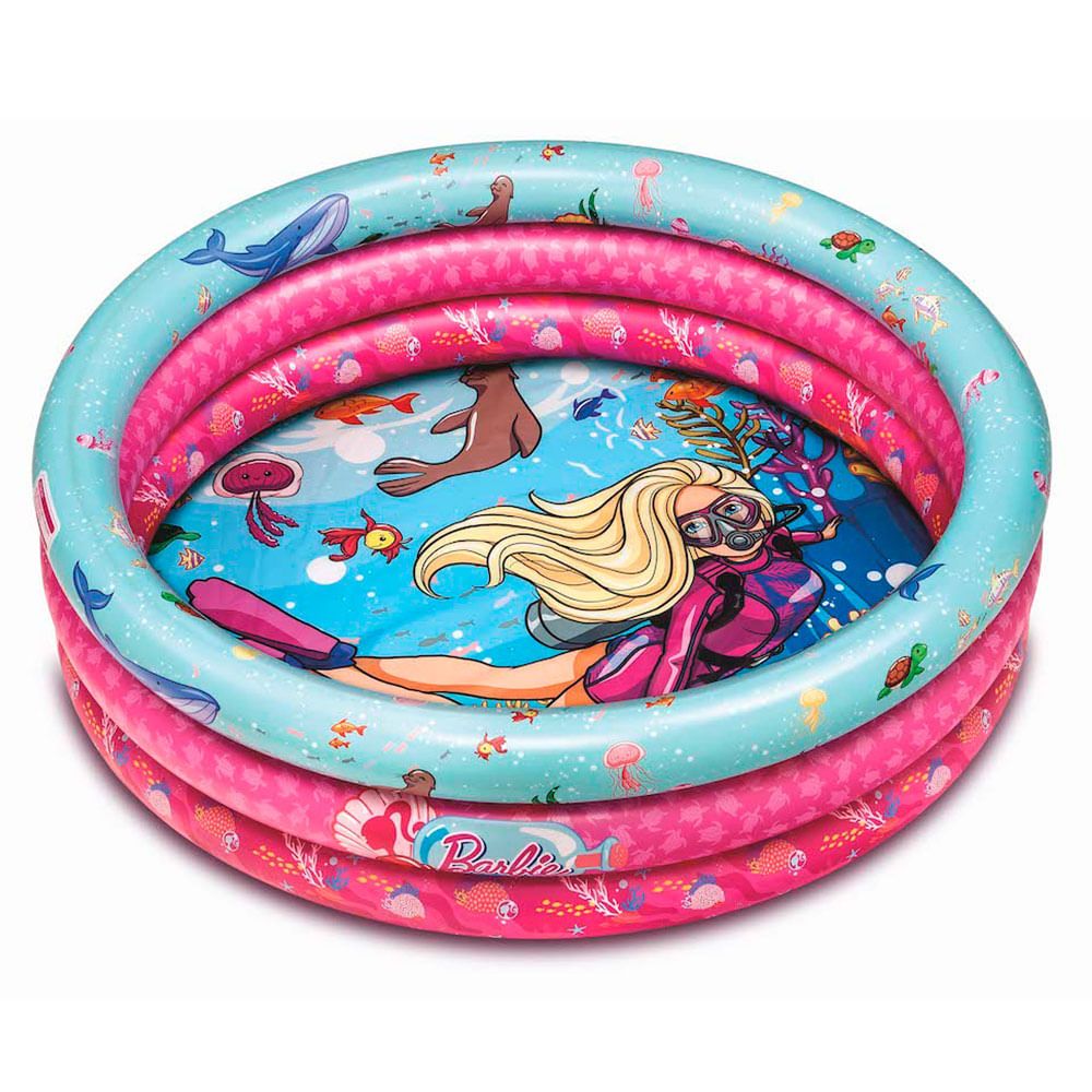 Piscina de Bolinhas Barbie com 25 bolinhas - Fun Divirta-se - Imagem 2
