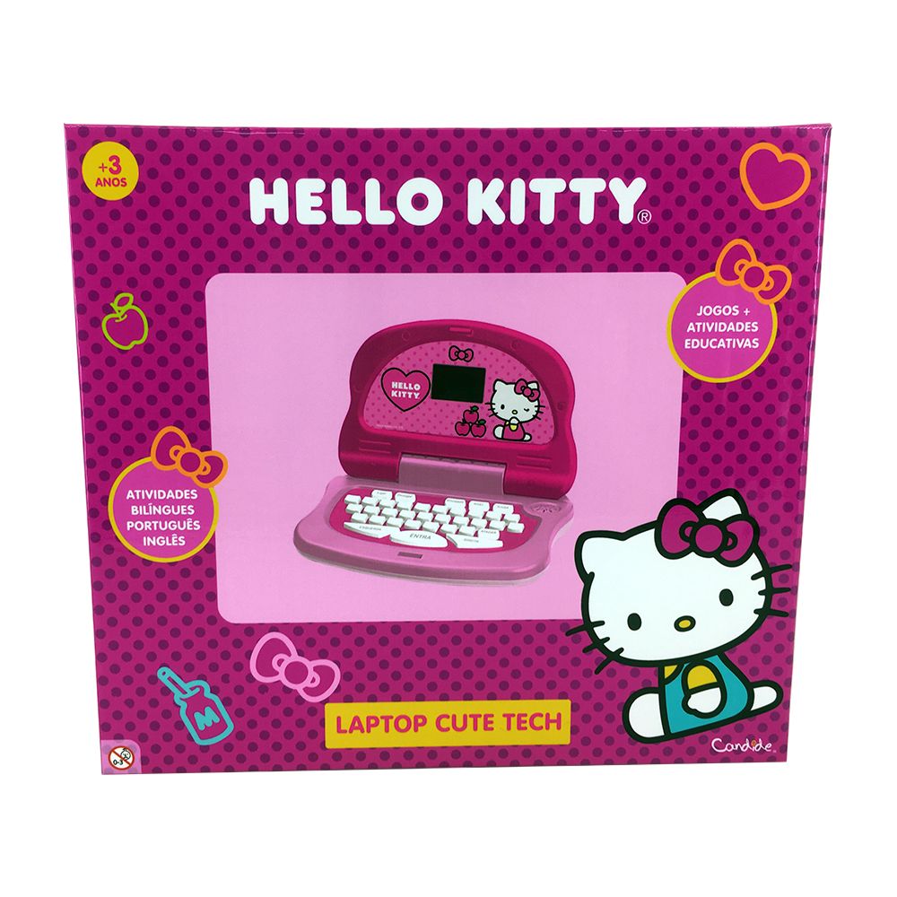 Laptop Hello Kitty Cute Tech Bilíngue - Candide - Imagem 3