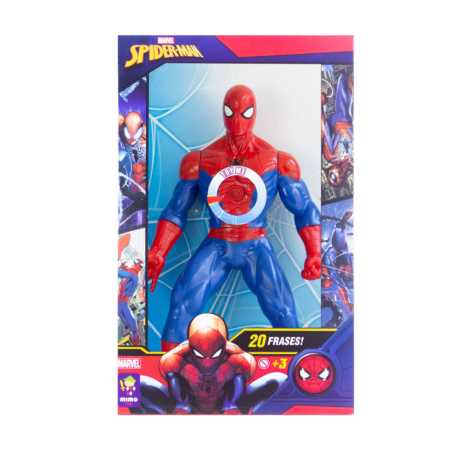Boneco Homem Aranha com Frases - Mimo - Imagem 3