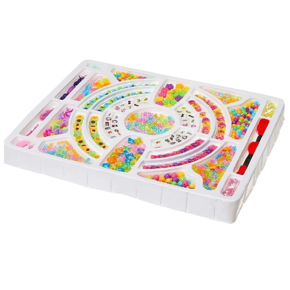 Conjunto de Miçangas Barbie com 100 Peças - Fun Diverta-se - Imagem 2