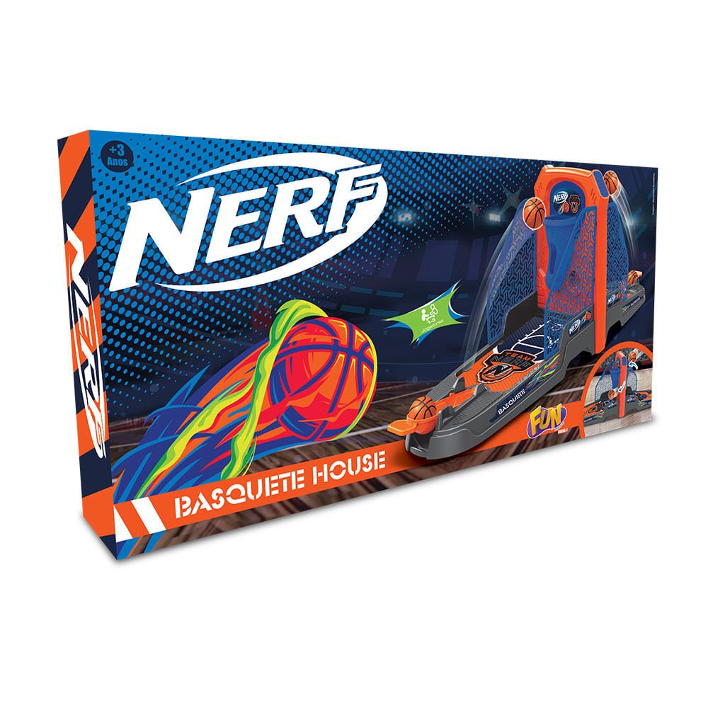 Nerf Basquete House - Fun Divirta-se - Imagem 2