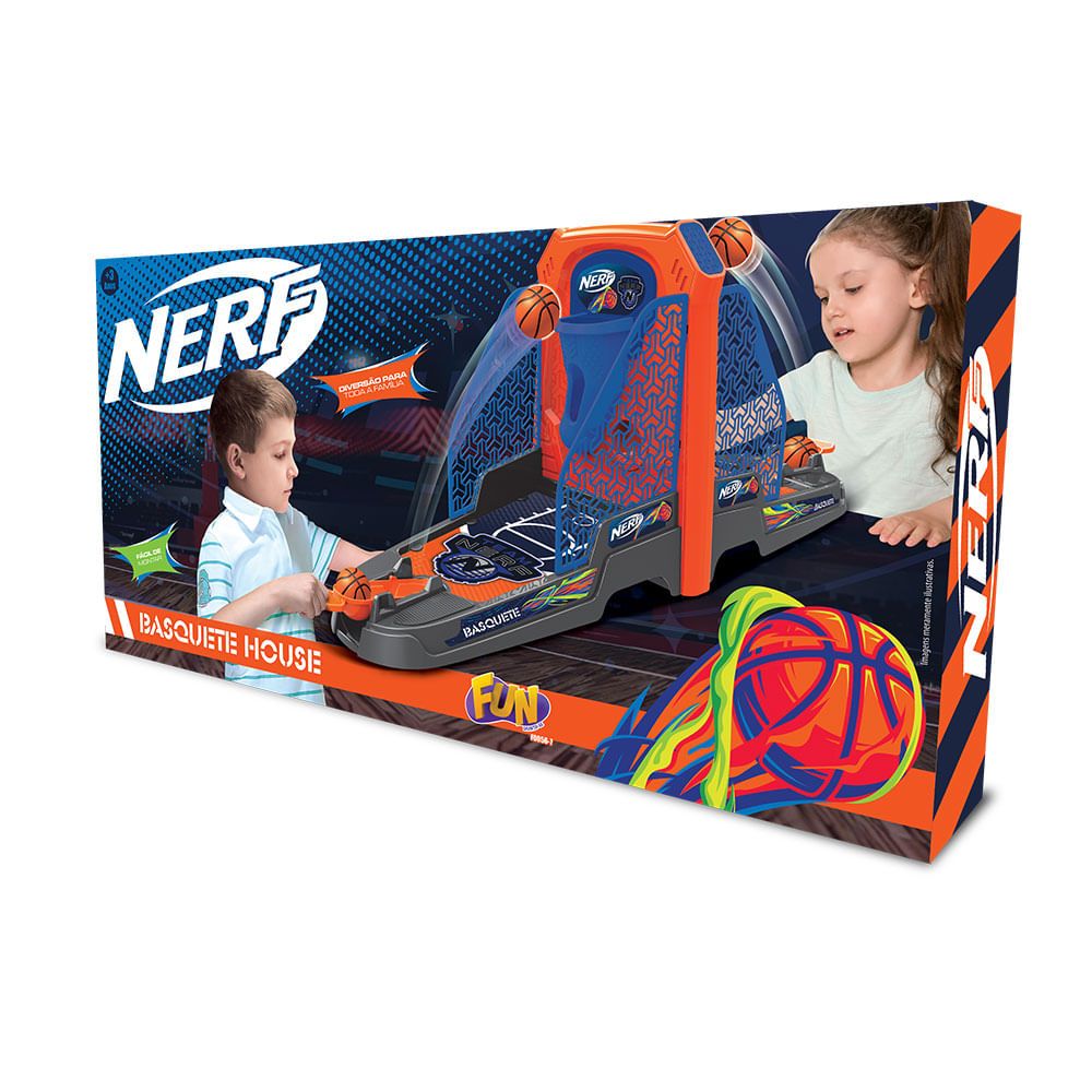 Nerf Basquete House - Fun Divirta-se - Imagem 3