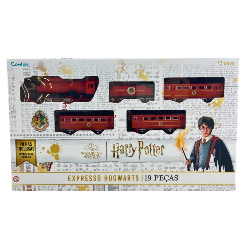 Ferrovia Mágica Harry Potter 19 Peças - Candide - Imagem 4