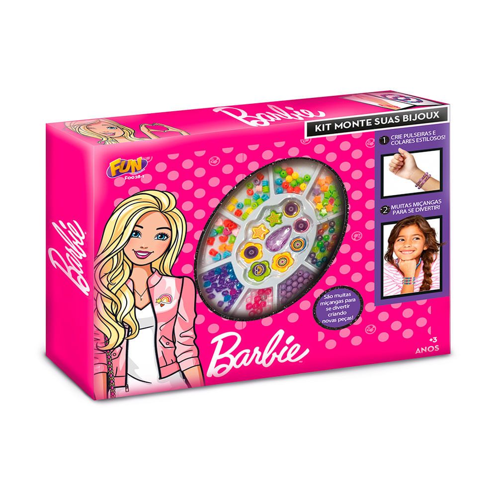 Barbie Kit Monte Suas Bijoux - Fun Divirta-se