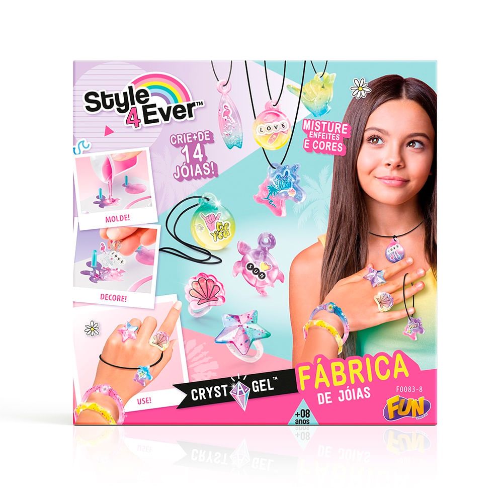Fabrica Crystal Gel Charms - Fun Divirta-se - Imagem 3