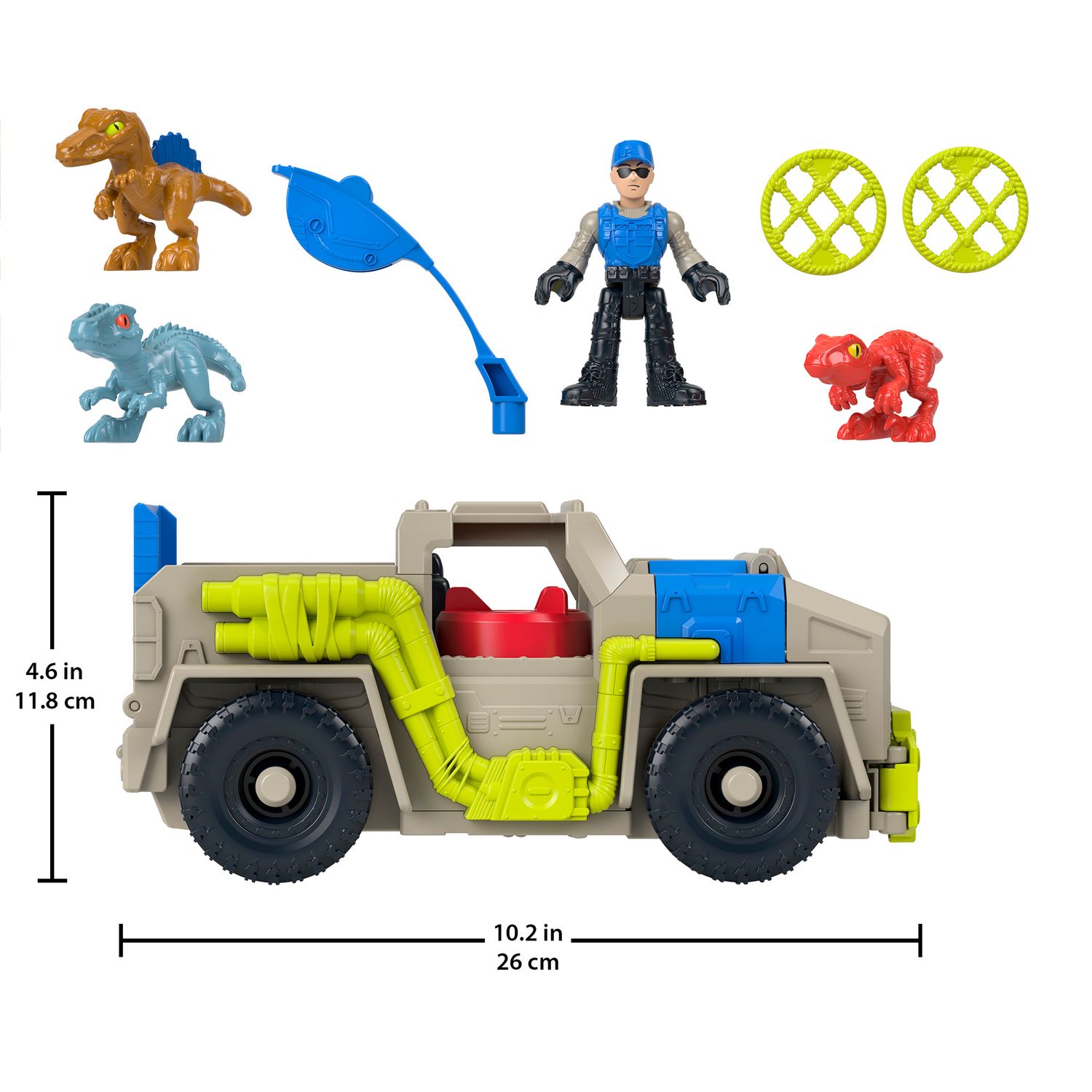 Imaginext Jurassic World Veículo Rastreadora - Mattel - Imagem 2