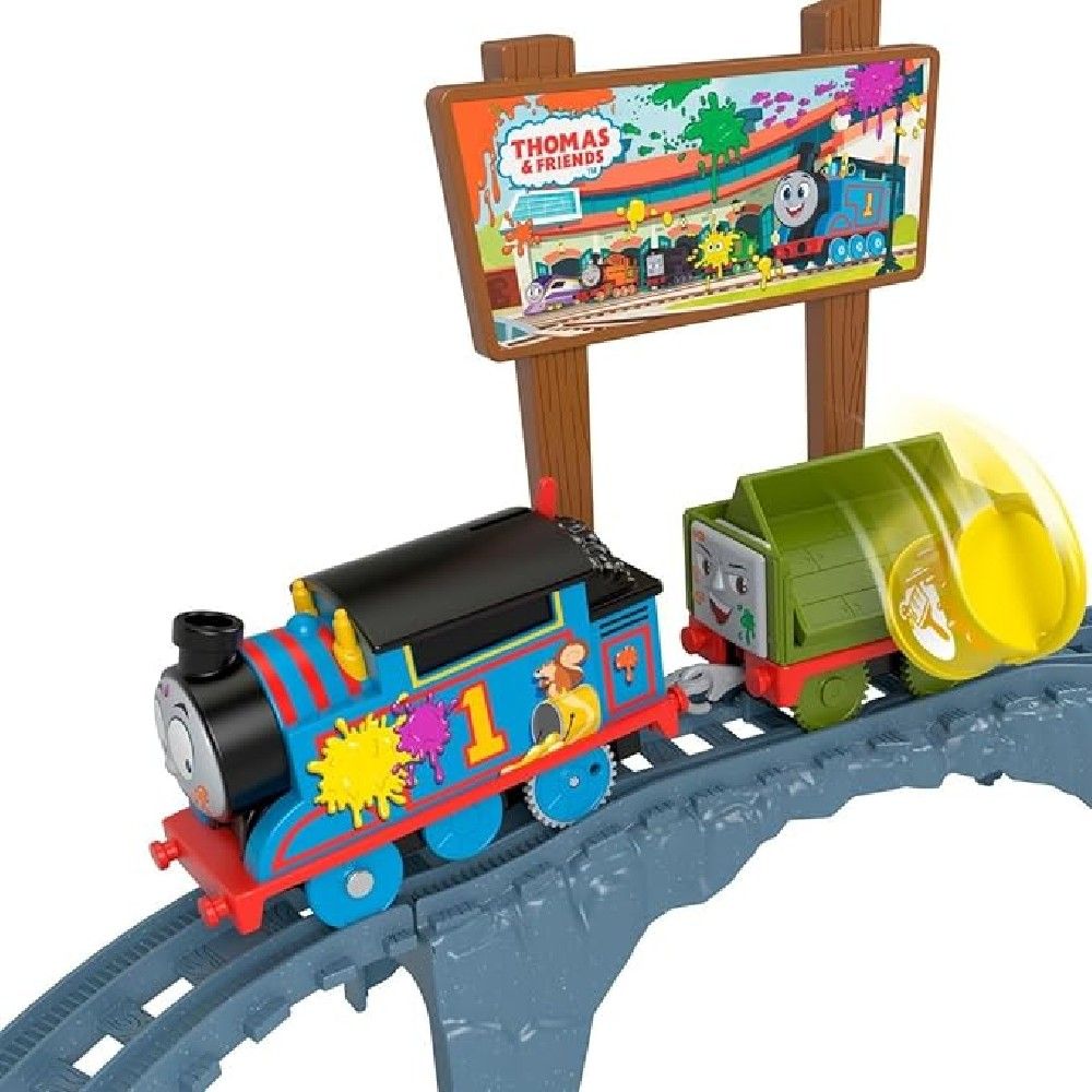 Thomas e Seus Amigos Pista de Entrega de Tinta - Mattel - Imagem 2