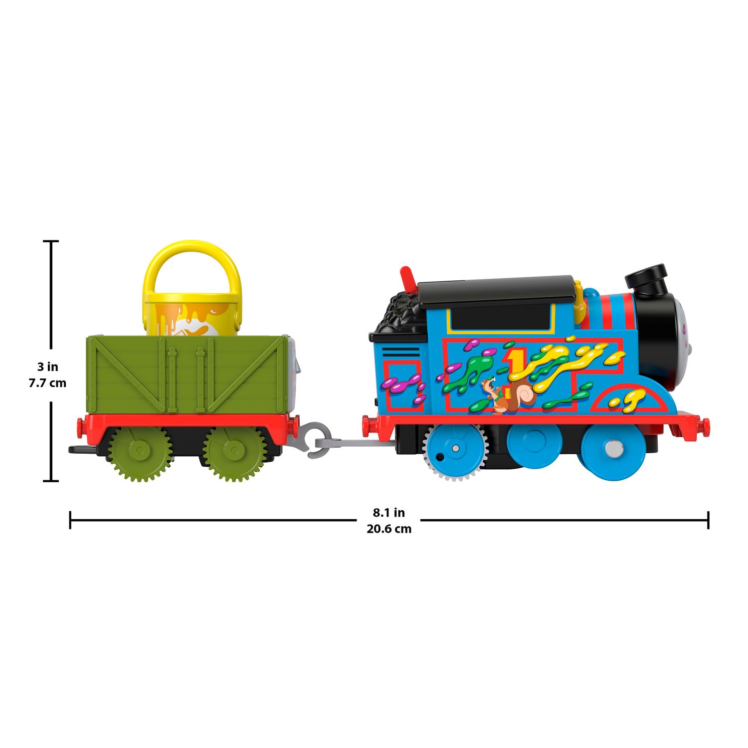 Thomas e Seus Amigos Pista de Entrega de Tinta - Mattel - Imagem 3