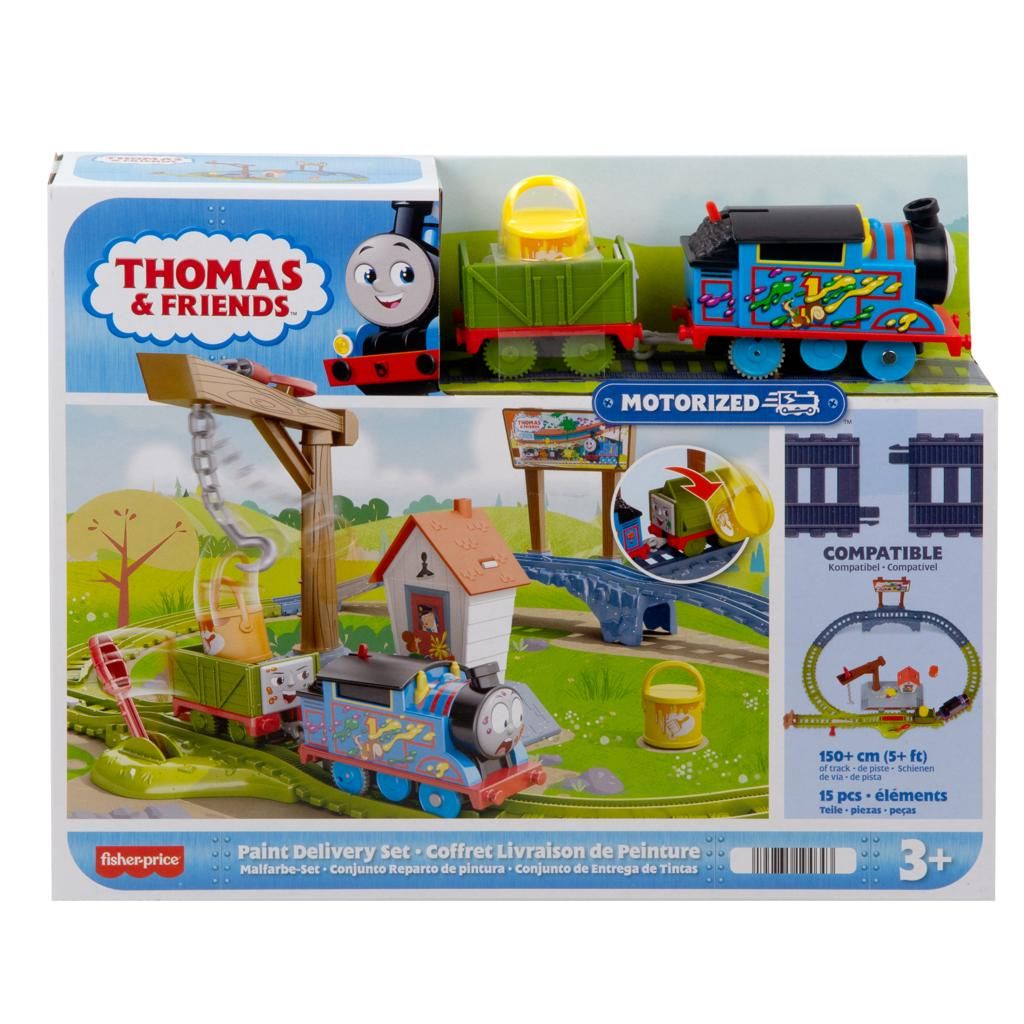 Thomas e Seus Amigos Pista de Entrega de Tinta - Mattel - Imagem 4