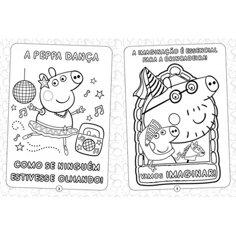 Peppa Pig Ler, Colorir e Brincar - Ciranda Cultural - Imagem 3
