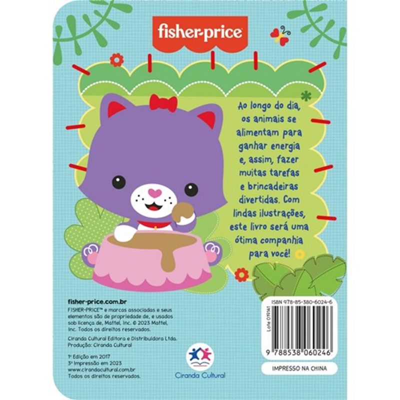 Fisher-Price Livro Hora de Comer - Ciranda Cultural - Imagem 2