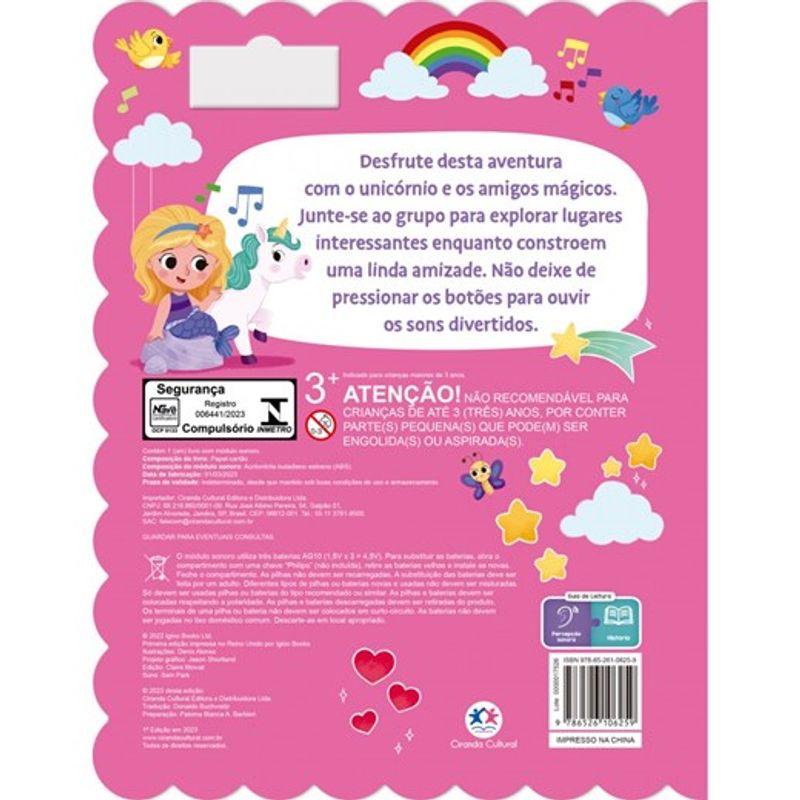Aventuras com Unicórnio e Amigos - Ciranda Cultural - Imagem 2
