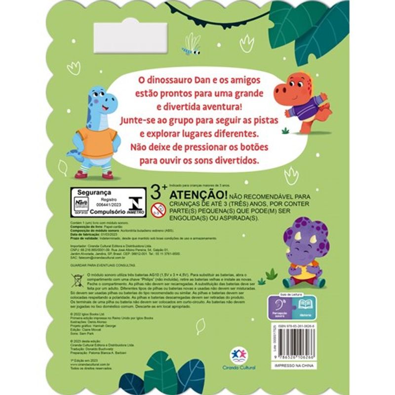 Aventuras com Dinossauros e Amigos - Ciranda Cultural - Imagem 2