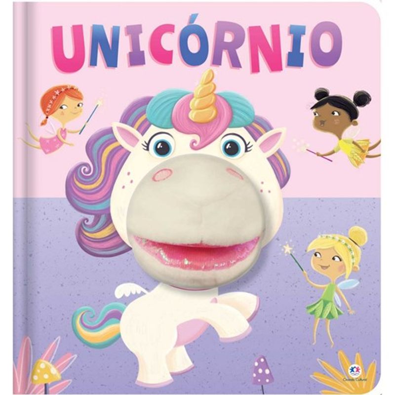 Livro Fantoche Unicórnio - Ciranda Cultural