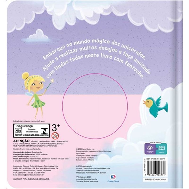 Livro Fantoche Unicórnio - Ciranda Cultural - Imagem 2