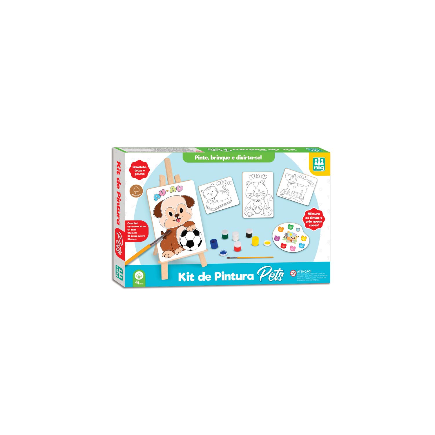 Kit de Pintura Pets - Nig