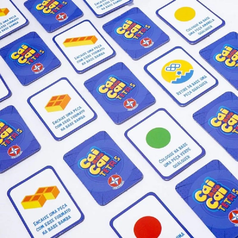 Jogo Cai Não Cai Tetris - Estrela - Imagem 4