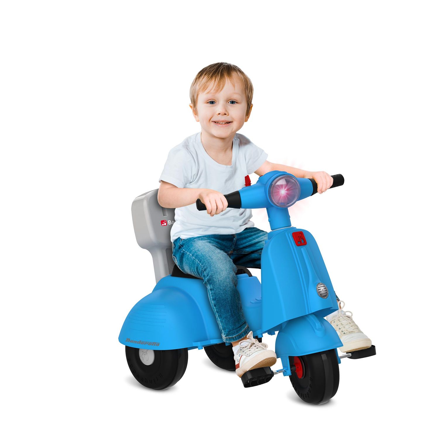 Triciclo Banderetta Passeio Pedal Azul - Bandeirante - Imagem 6