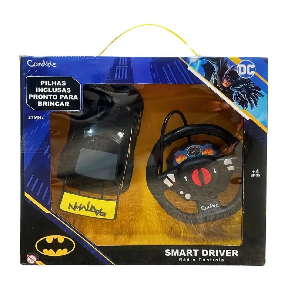Veículo Controle Remoto Batman Smart Driver - Candide - Imagem 4
