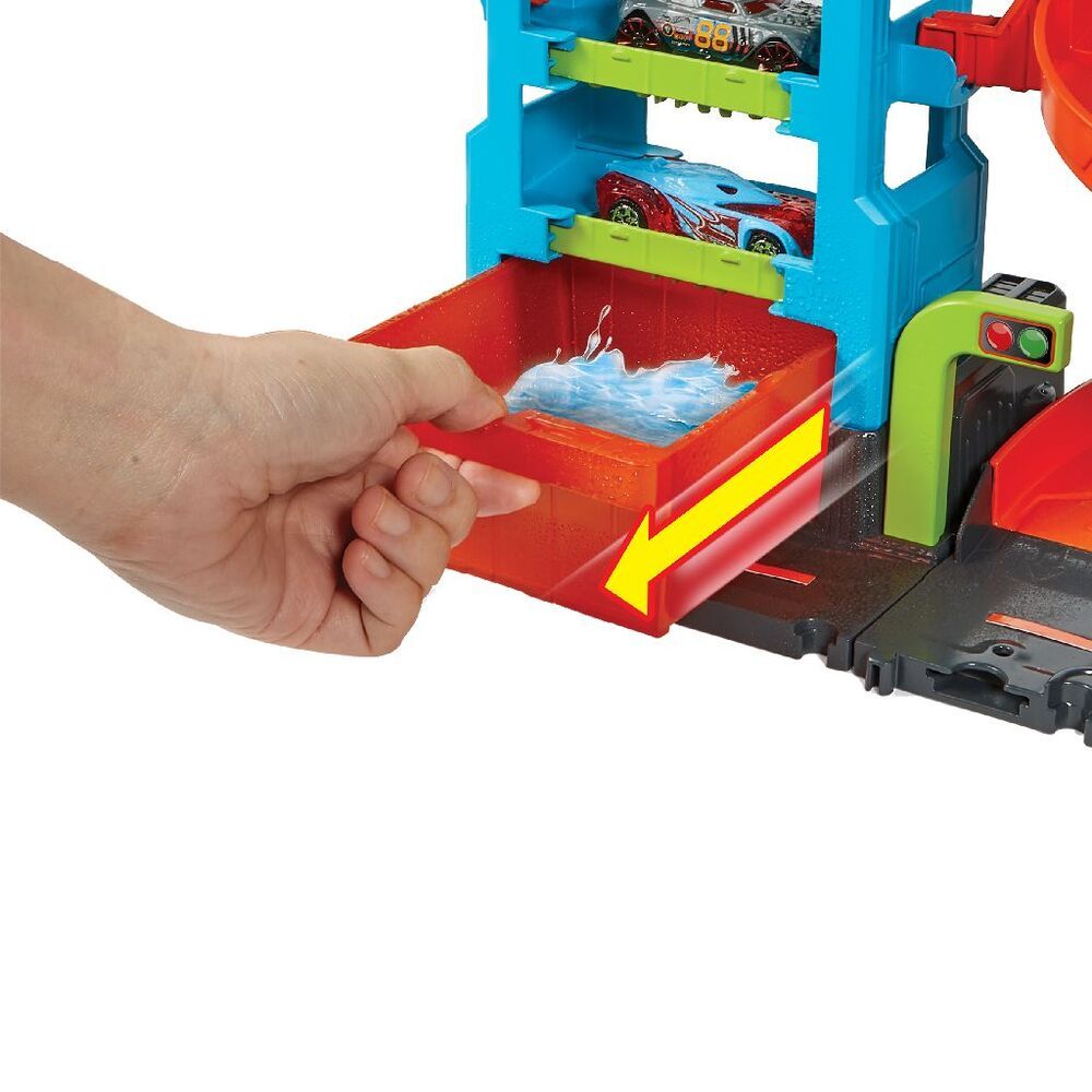Hot Wheels City Mega Tower Car Wash - Mattel - Imagem 5