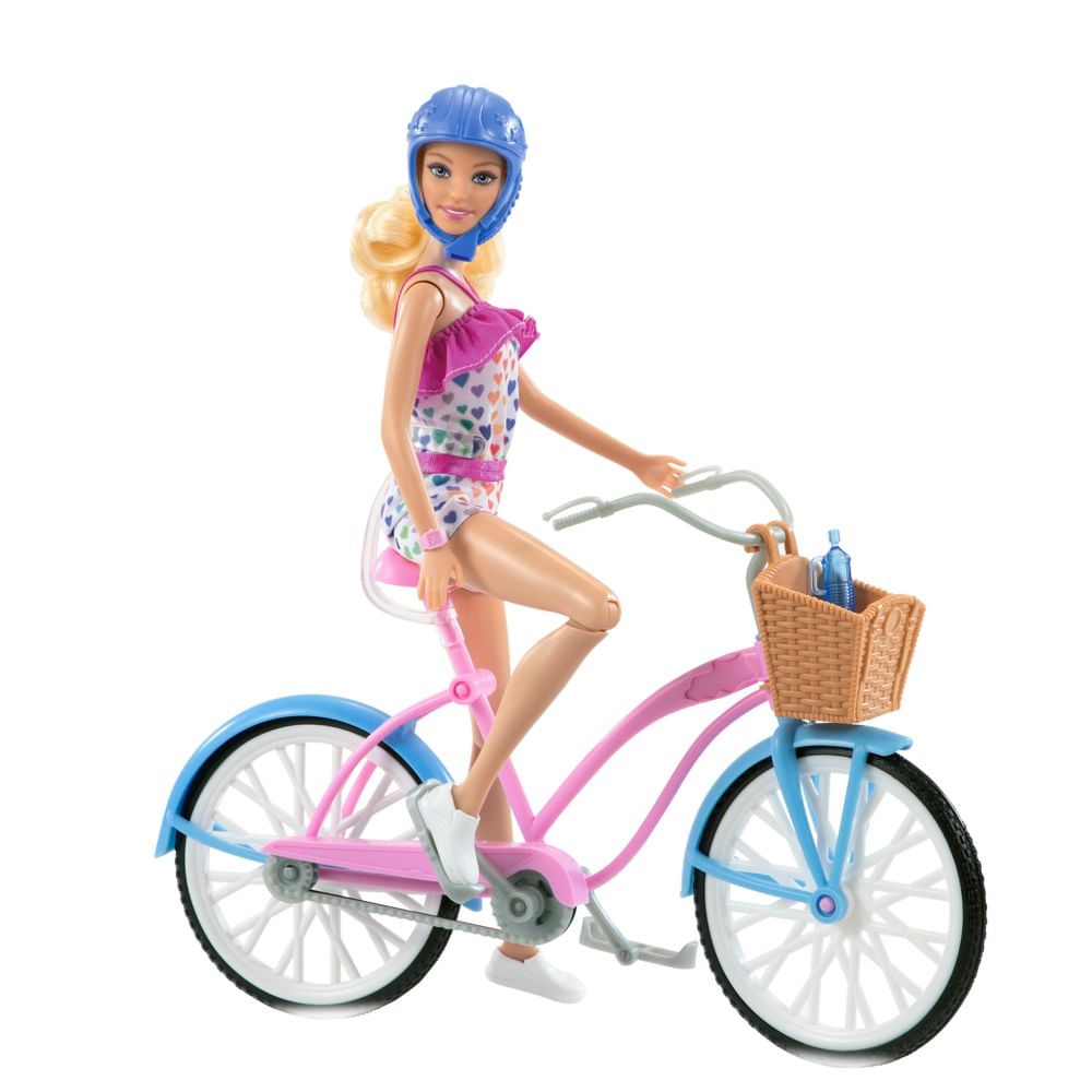 Barbie Boneca Com a Bicicleta - Mattel - Imagem 3