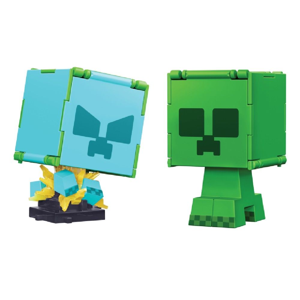 Minecraft Flippin Creeper e Creeper Carregado - Mattel - Imagem 2