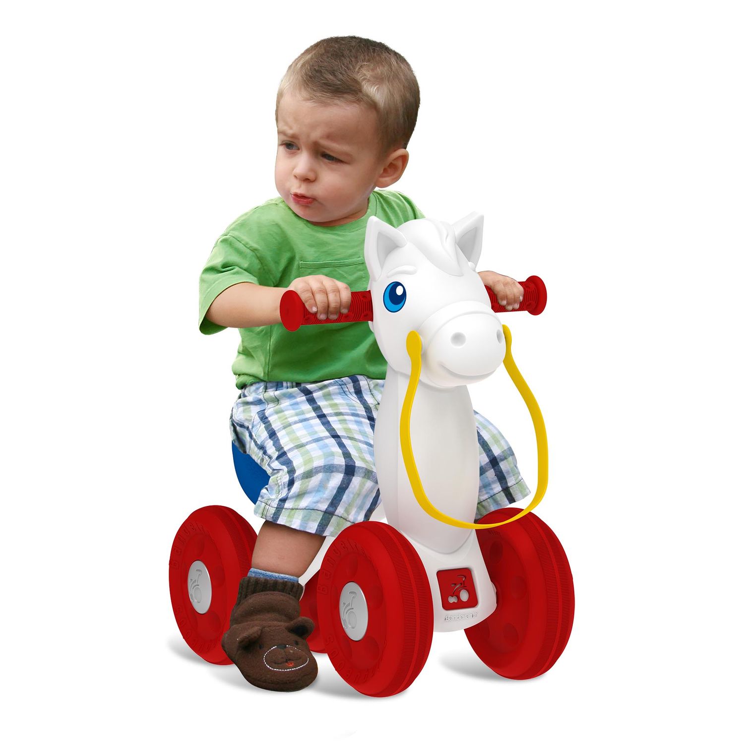 Primeiros Passos Pônei de Equilíbrio + Balanço - Bandeirante - Imagem 3