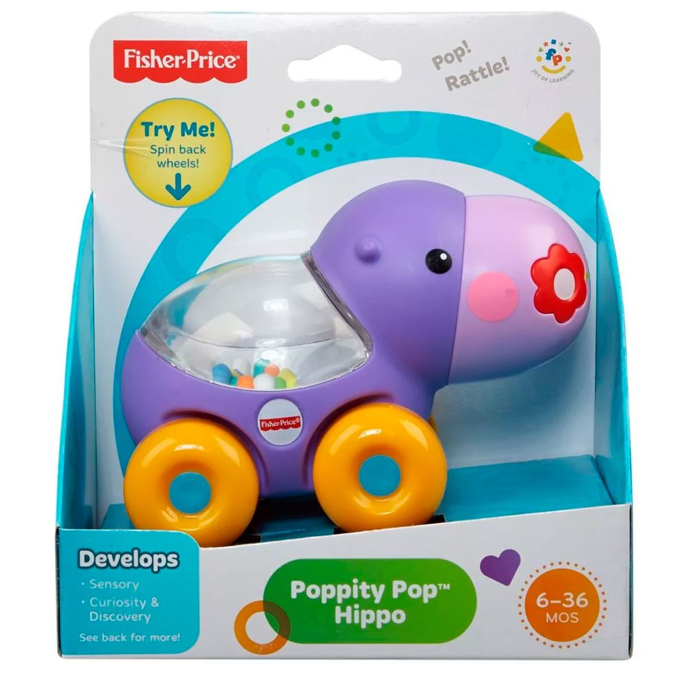 Fisher-Price Veículos dos Animais Hipopótamo - Mattel - Imagem 3