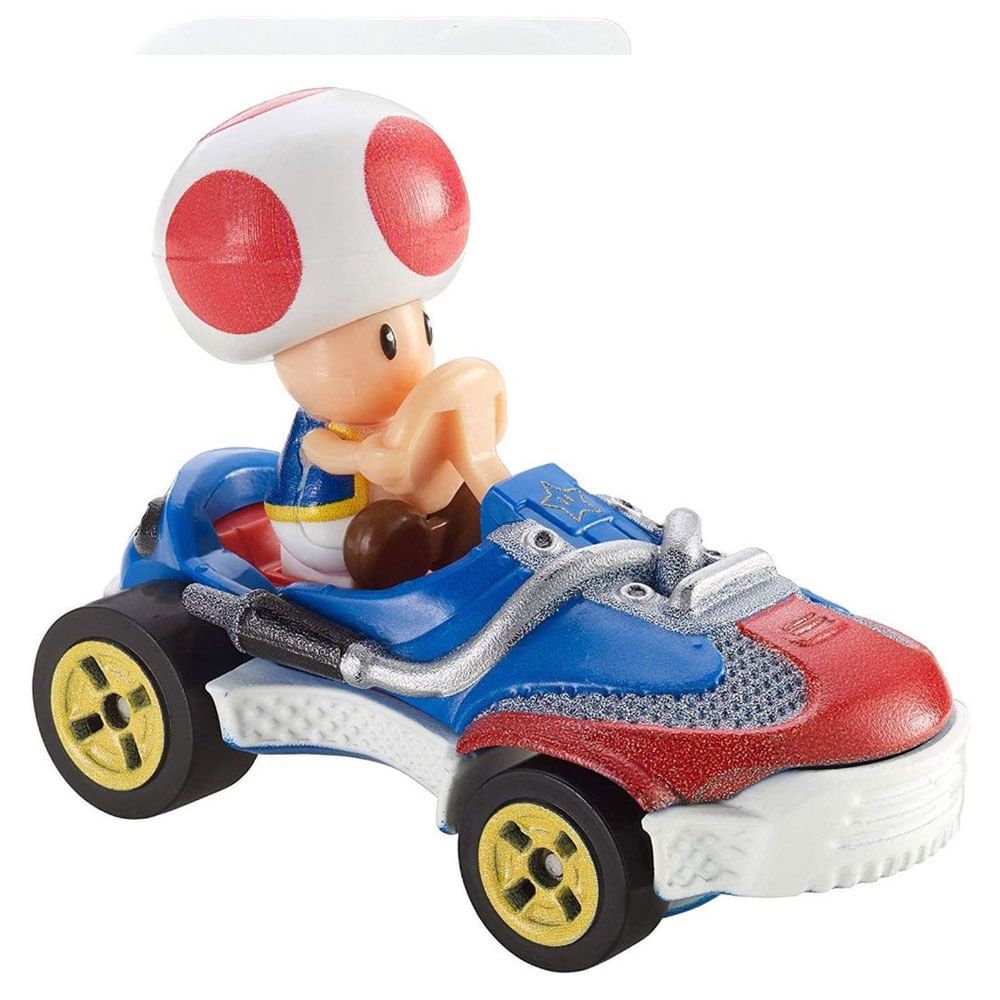 Hot Wheels Veículo Mario Kart Toad - Mattel