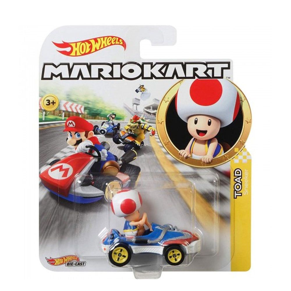 Hot Wheels Veículo Mario Kart Toad - Mattel - Imagem 2