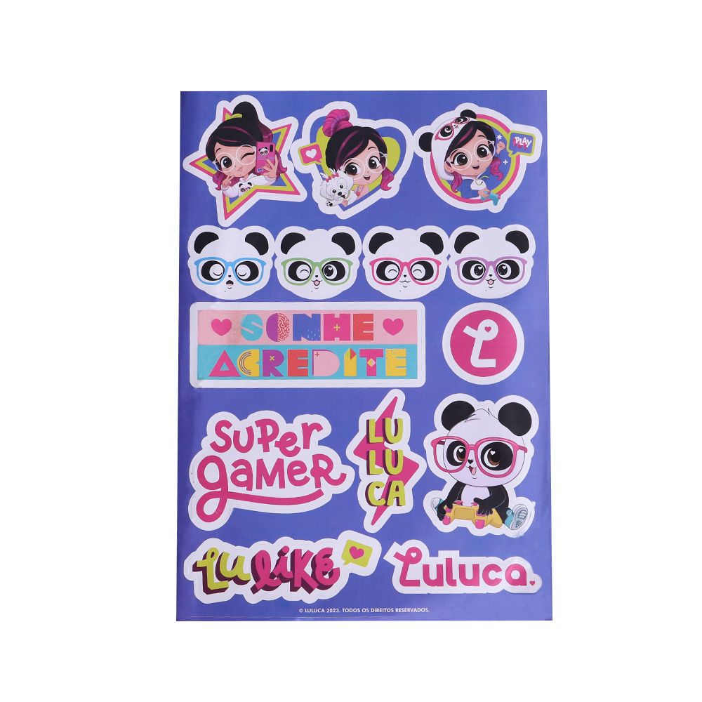 Luluca Skate Com Acessórios Nunca Desista - Fun Divirta-se - Imagem 7