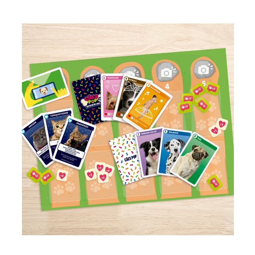 Jogo Cães Pop Batalha de Likes - Copag - Imagem 3