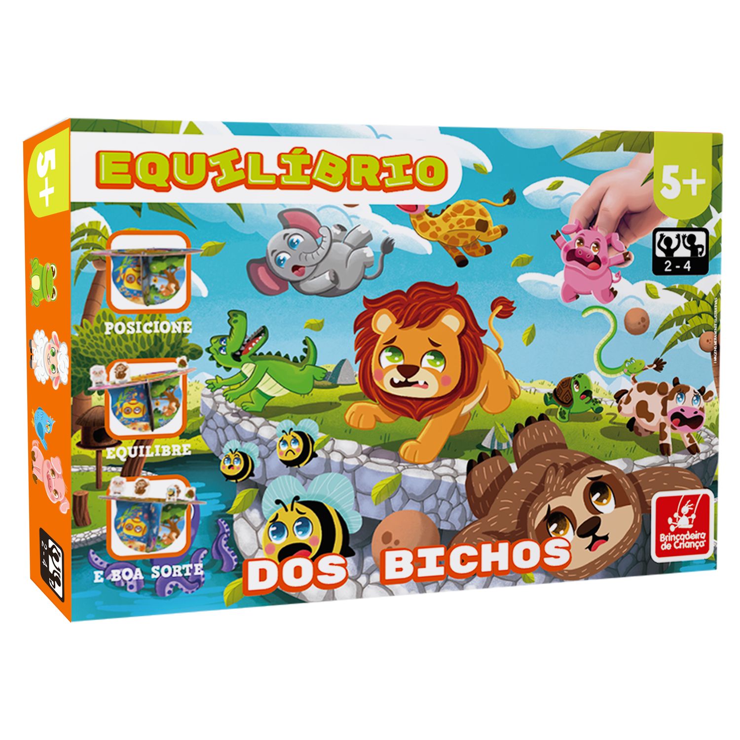 Jogo do Equilíbrio Animais - Brincadeira de Criança - Imagem 2