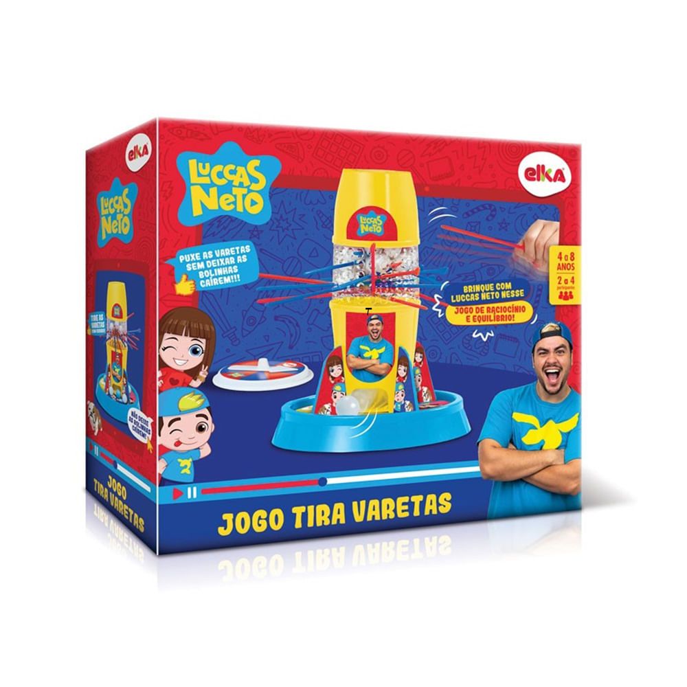 Jogo Tira Varetas Luccas Neto - Elka - Imagem 2